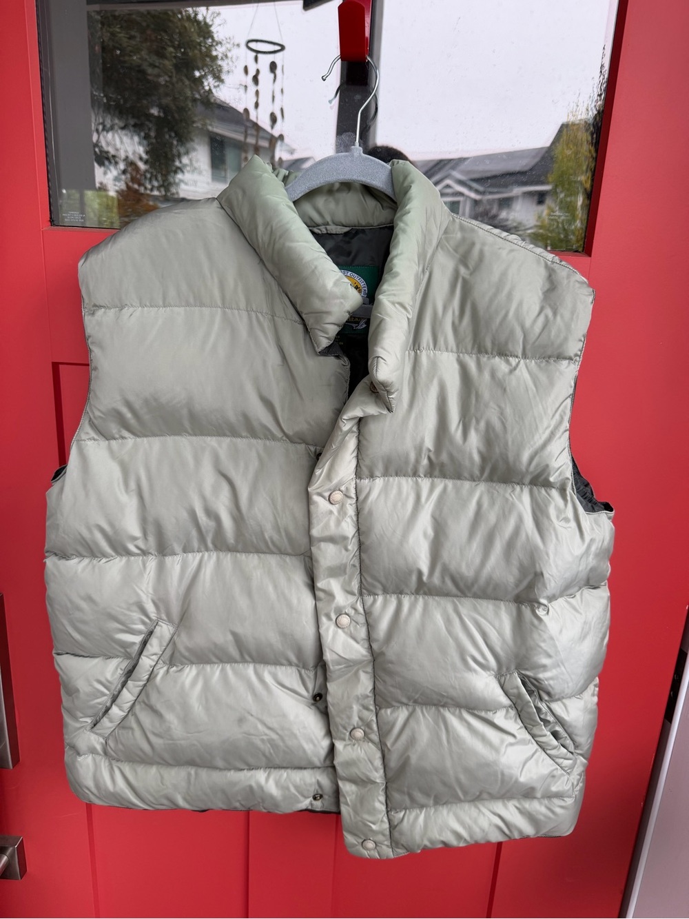 Cabela's Men's Quilted Puffer Vest - Sage Green